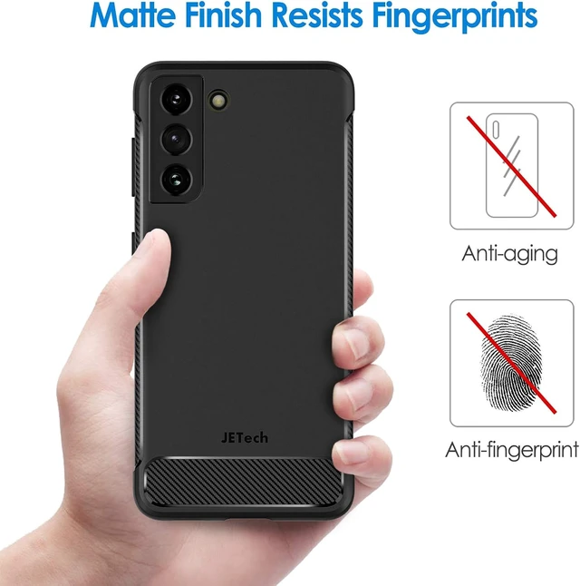 Alt view image 4 of 7 - Slim Case for Galaxy S21 Black