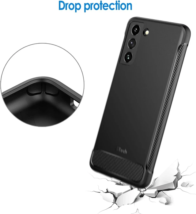 Alt view image 5 of 7 - Slim Case for Galaxy S21 Black