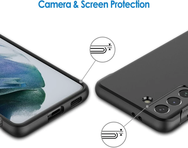 Alt view image 6 of 7 - Slim Case for Galaxy S21 Black