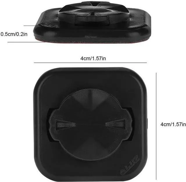 Alt view image 3 of 7 - Bicycle Cellphone Adhesive Anti-Skid Round Stick Mount for Garmin Computer Cycling Accessory