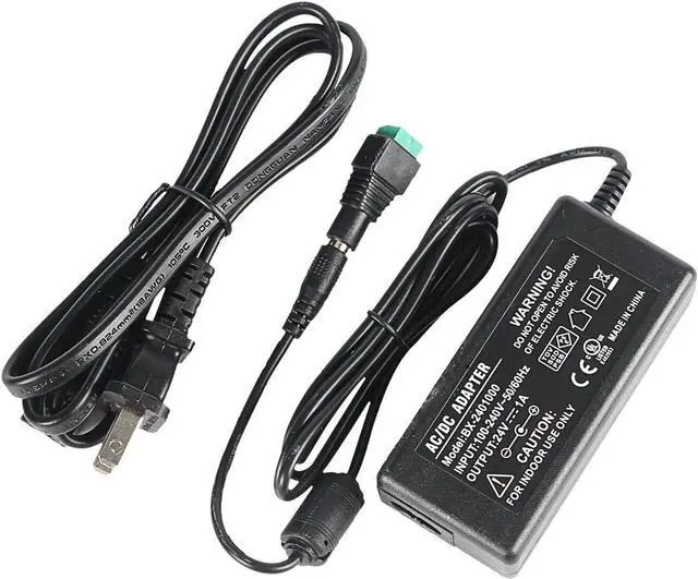 Alt view image 5 of 7 - Signcomplex 24V 2A 48W Power Supply Adapter Transformers 24VDC LED Driver Switching Power Supply for LED Strip Light AC/DC Power Adaptor, UL Listed