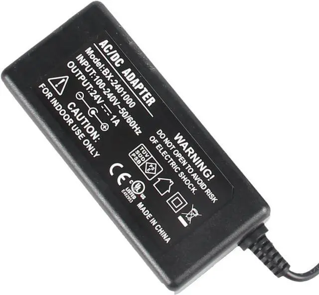 Alt view image 4 of 7 - Signcomplex 24V 2A 48W Power Supply Adapter Transformers 24VDC LED Driver Switching Power Supply for LED Strip Light AC/DC Power Adaptor, UL Listed