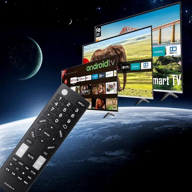 Alt view image 3 of 7 - Universal Remote Control Replacement Fit for All Insignia LED-LCD HDTV TVs