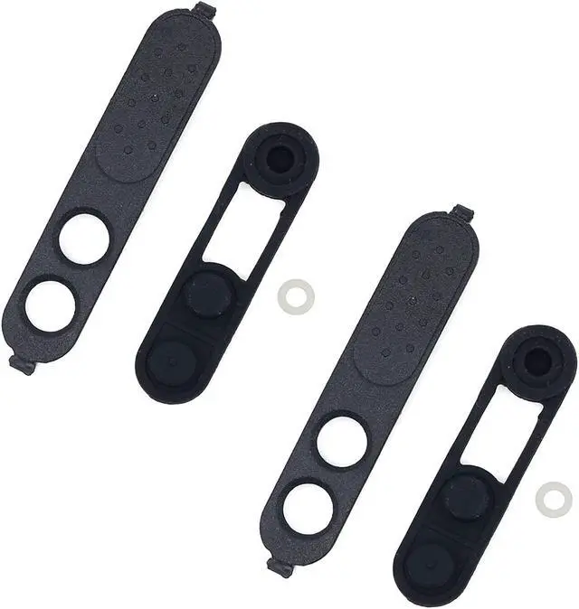 Main image of Kymate PTT Rubber and Bezel Button for Motorola Radio DEP450 CP200D XIR-P3688 DP1400 Portable Radios Walkie Talkie Replacement Accessories 2Pair
