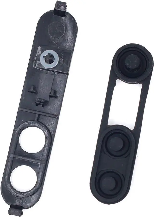 Alt view image 4 of 6 - Kymate PTT Rubber and Bezel Button for Motorola Radio DEP450 CP200D XIR-P3688 DP1400 Portable Radios Walkie Talkie Replacement Accessories 2Pair