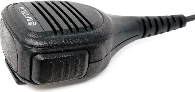 Alt view image 5 of 6 - BFTECH MC301 Speaker Mic Platinum Series IP54 Rainproof Shoulder Speaker Mic for 2-pin Radios