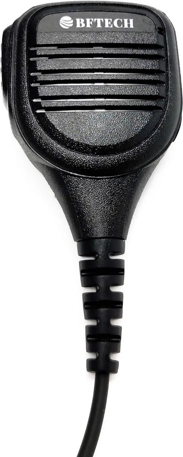 Alt view image 3 of 6 - BFTECH MC301 Speaker Mic Platinum Series IP54 Rainproof Shoulder Speaker Mic for 2-pin Radios