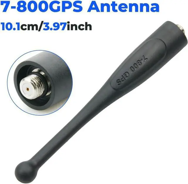 Alt view image 4 of 7 - 2 Pack Antenna for APX 6000 Radio Short Antenna APX 6000XE APX 4000 APX 7000 8000XE Stubby Antenna 764-870 MHz Single Band 7-800 with GPS NAR6595A