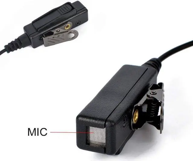 Alt view image 7 of 7 - HYS Surveillance 2 Way Radio Earpiece Acoustic Coil Ear Tube Headset for Motorola XPR 6000 XPR6500 XPR6550 XPR 7000 XPR 7550 XiR-P8200 XiR-P8268 Walkie Talkie