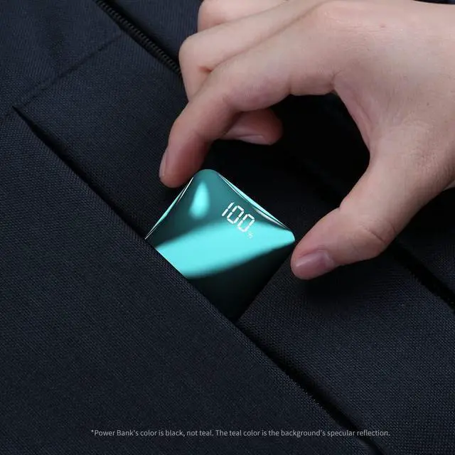 Alt view image 7 of 7 - T-CORE USB C Portable Charger 22.5W Fast Charging,one of The Smallest and Lightest 10000mAh External Battery Compact Power Bank for iPhone15 14 13 11 12pro max,Samsung S20/21/S22