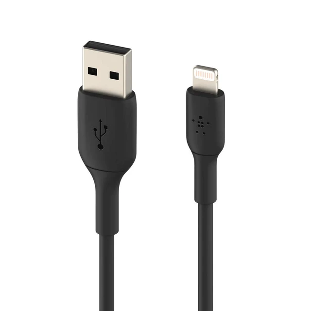 Alt view image 2 of 6 - USB A to Lightning Cable 2 Pack 3.3ft Fast iPhone Charger Cord