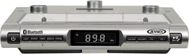 Alt view image 2 of 4 - JENSEN SMPS-628 Under Cabinet Universal Bluetooth Music System