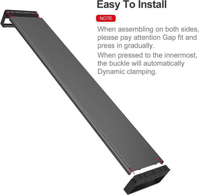 Alt view image 7 of 7 - VAYDEER Dual Aluminum Monitor Stand Riser, Aluminum Strong&Sturdy for Laptop Computer Screen, TV, PC, Printer, Multi Media Speaker-Multifunctional Desktop Organizer