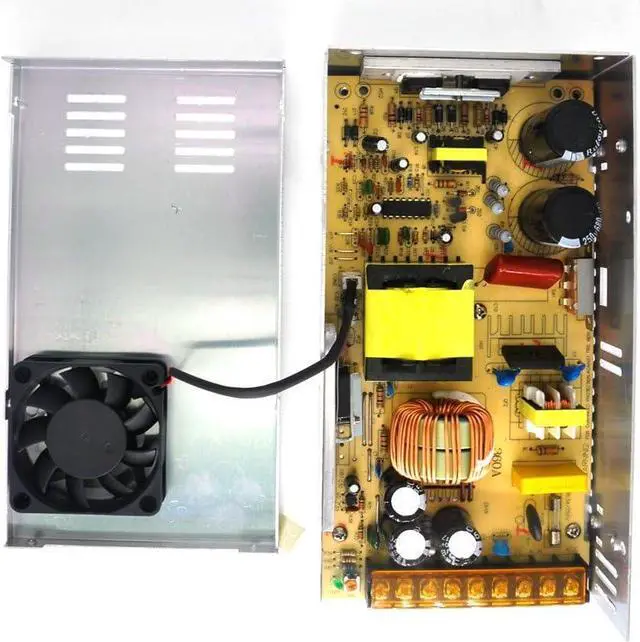 Alt view image 5 of 7 - Padarsey DC 24V 15A 360W Power Supply Universal Regulated Switching Transformer Adapter Driver 110V/220V AC Input for LED Strip CCTV Radio Computer Project