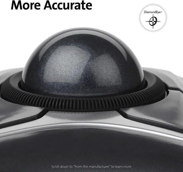 Alt view image 3 of 7 - Kensington K64325US Expert Mouse