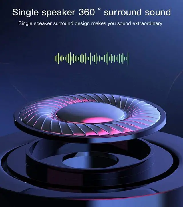 Alt view image 4 of 5 - Mini Portable Speakers, 3W 36mm Microphone Speaker Line-in Speaker with 3.5mm Aux Audio Jack and Plug in Clear Bass Micro for Smart Phone, pad, Tablet, Laptop, Computer.