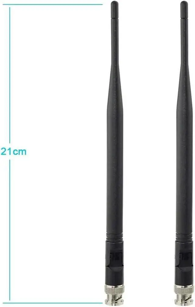 Alt view image 3 of 5 - Bingfu Wireless Microphone Receiver Antennas BNC Male Antenna UHF 400MHz-960MHz (4-Pack) for Wireless Microphone System Receiver Remote Digital Audio Mic Receiver Tuner UHF Ham Radio