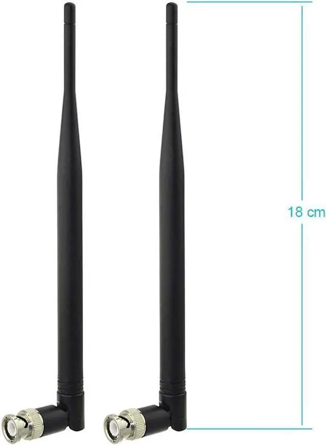 Alt view image 2 of 5 - Bingfu Wireless Microphone Receiver Antennas BNC Male Antenna UHF 400MHz-960MHz (4-Pack) for Wireless Microphone System Receiver Remote Digital Audio Mic Receiver Tuner UHF Ham Radio