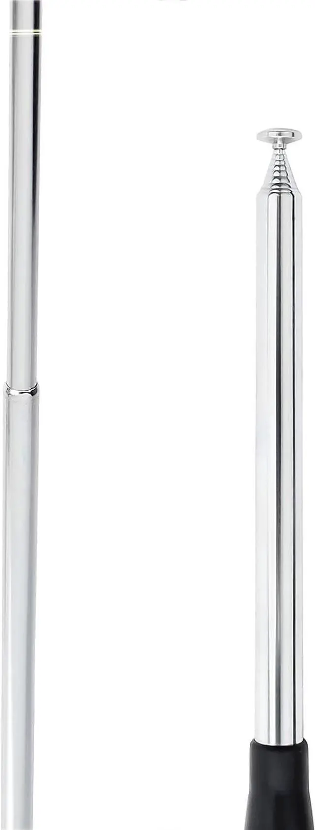 Alt view image 5 of 6 - HYS 27Mhz Antenna 9-Inch to 51-inch Telescopic/Rod HT Antennas for CB Handheld/Portable Radio with BNC Connector Compatible with Cobra Midland Uniden Anytone CB Radio