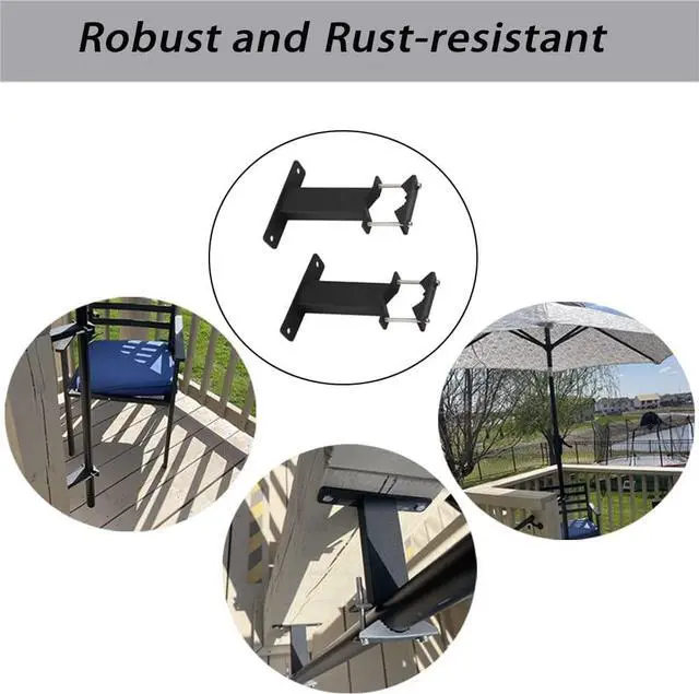 Alt view image 3 of 6 - KSWLOR 2 PCS Heavy Duty Antenna Mast Clamp V Jaw Block Mounting Hardware Antenna Mast Clamp Bracket for Outdoor WiFi Antenna,TV Antenna,Flagpole,Patio Umbrella, Welcome to consult