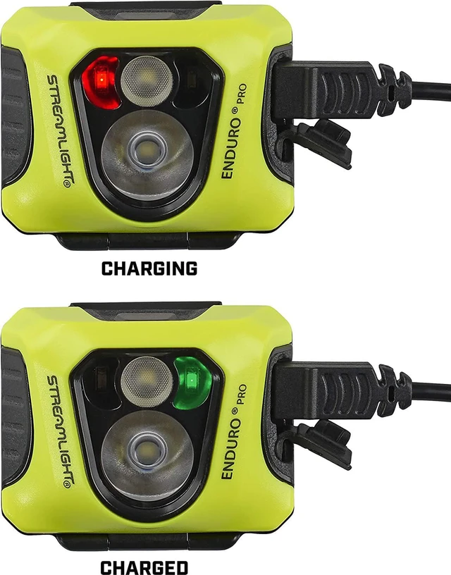 Alt view image 3 of 7 - 61435 Enduro Pro USB Rechargeable Headlamp Yellow