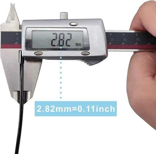 Alt view image 3 of 5 - B RP-SMA Coaxial Cable 6.5ft RG174 Cable RP SMA Male to RP SMA Female Low Loss Antenna Cable RP SMA Extension Cable for WiFi Antenna 4G etc, RG174 RP SMA Cable Male to Female Coax Cable 2M