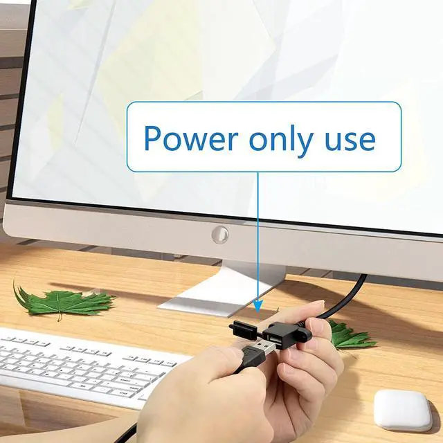 Alt view image 4 of 7 - R USB Female 2pin Bare Wire,USB Power Cable with Dust Cap DIY Pigtail Cable,for and USB Equipment Installed or Replace Repair