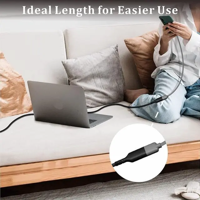 Alt view image 2 of 7 - USB Extension Cord 6FT, Canjoy 2.0 USB Extension Cable Type A Male to Female Extension Cord Data Transfer Extender Cable for VR Playstation, Xbox, Printer, Keyboard(4pack)