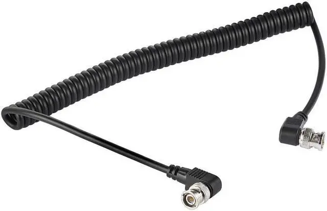 Main image of S BNC Cable 3G/HD SDI Cable(1M/3ft 75) Coil Cable BNC to BNC Extension Coaxial Cable for Cameras and Video EquipmentSupports HD-SDI/3G-SDISDI Video Cable (Black,1Pcs)