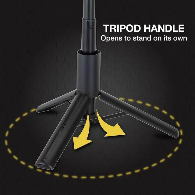 Alt view image 4 of 7 - Scosche MP2TR1-SP MagicMount Pro 2 Tripod/Selfie Stick Phone Mount with Adjustable Arm