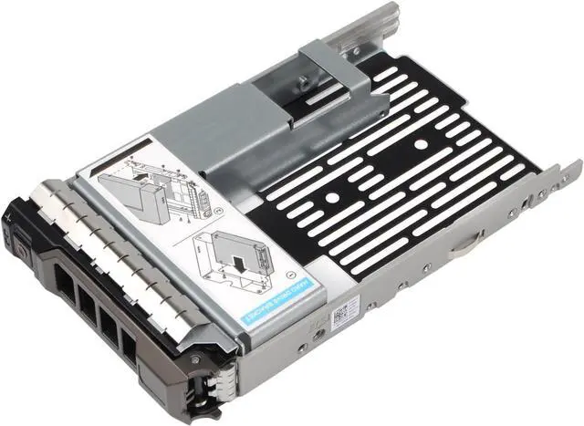 Alt view image 3 of 6 - 3.5" HDD Drive Tray Caddy 0KG1CH with 2.5 Adapter 9W8C4 for D-ELL R530 R630 R730 R930 T430 T630 R730XD MD1400 MD3400 Series 0KG1CH KG1CH - OEM