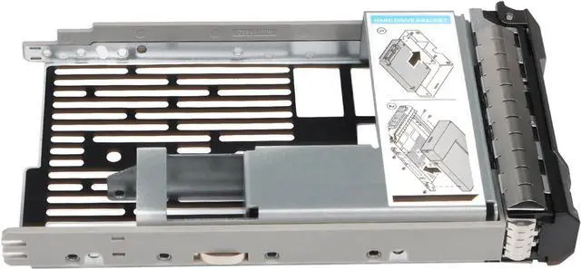 Alt view image 5 of 6 - 3.5" HDD Drive Tray Caddy 0KG1CH with 2.5 Adapter 9W8C4 for D-ELL R530 R630 R730 R930 T430 T630 R730XD MD1400 MD3400 Series 0KG1CH KG1CH - OEM