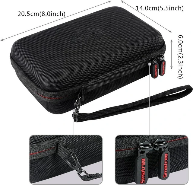 Alt view image 6 of 7 - Smatree Hard Case for Apple Pencil Magic Mouse Magsafe Power Adapter, Magnetic Charging Cable and Other Laptop Accessories