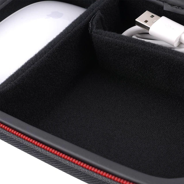 Alt view image 5 of 7 - Smatree Hard Case for Apple Pencil Magic Mouse Magsafe Power Adapter, Magnetic Charging Cable and Other Laptop Accessories