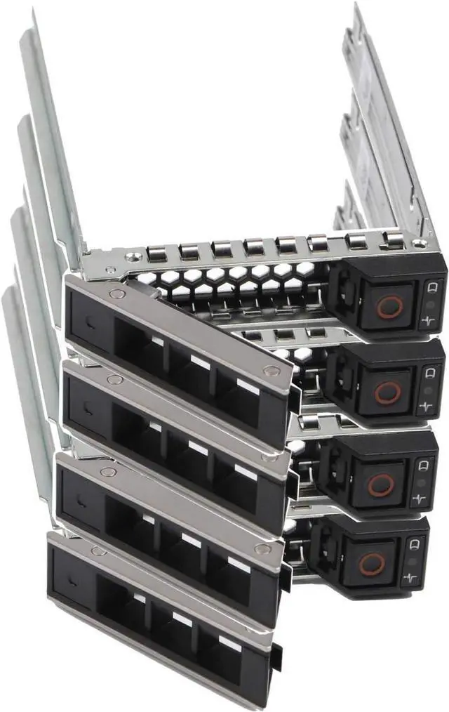 Main image of 10-Pack Hard Drive Bracket 2.5" SSD Bracket DXD9H 0DXD9H Hard Drive Caddy Compatible for  PowerEdge 16th Generation T560 R660 R6615 R6625 R7615 R7625 R760 R760xs R860 R960 HS5610 HS5620