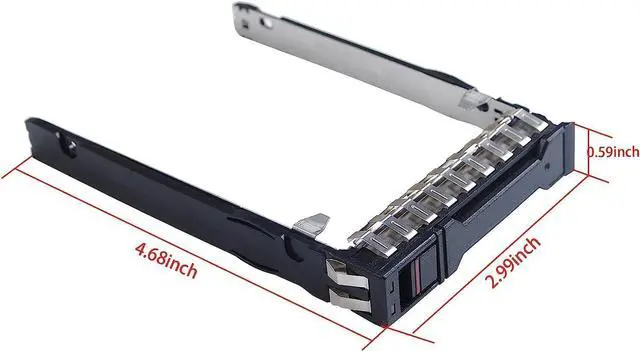 Alt view image 2 of 5 - 50 Pack Hard Drive Tray Caddy 2.5 SSD Bracket P22892 P22892-002 Hard Drive Tray Compatible for H-P G10 Gen10 Plus V2 G11 Server DL20 DL360 DL365 DL380 DL385 DL325