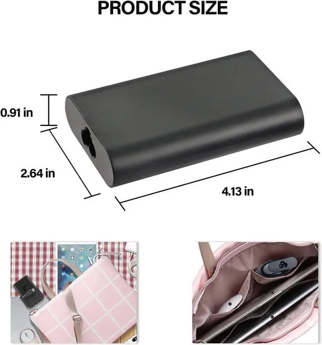 Alt view image 3 of 7 - 65W 45W USB C Laptop Charger for Dell Latitude 5430 7330 5289 5420 7420 7320 5520 7400 7410 5320 5300 5400 3380 XPS 13 9310 7390 Chromebook 3300 3380 3400 3500 Type C AC Adapter Power Supply Cord