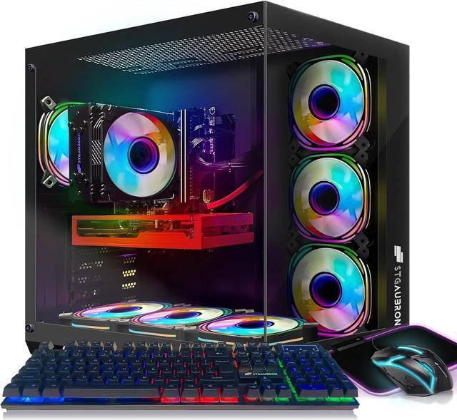 STGAubron Gaming Desktop PC,Intel Core i7-8700 up to 4.6G,32G DDR4 