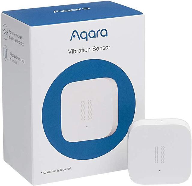 Aqara Vibration Sensor, REQUIRES AQARA HUB, Zigbee Connection, Wireless  Mini Glass Break Detector for Alarm System and Smart Home Automation,  Compatible with Apple HomeKit, Works With IFTTT 