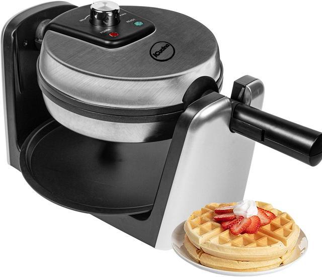 Belgian Waffle Maker with Browning Control and Non-Stick Easy Clean Design