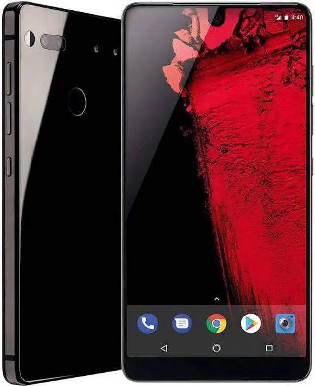 Alt view image 2 of 2 - Rare Essential PH-1 128GB Factory Unlocked Smartphone Black Moon Global version by Android Co-Founder