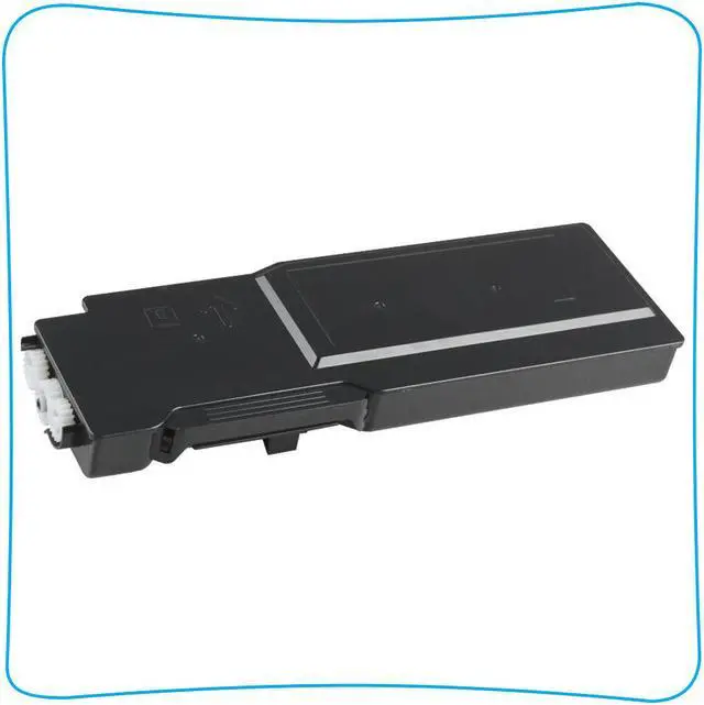 Alt view image 5 of 7 - 2PK Black 593-BBBU Laser Toner Cartridge Compatible for Dell C2660dn C2665dnf