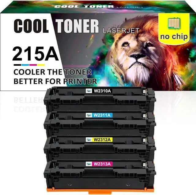 Main image of 4x Color Toner W2310A Compatible with HP 215A Pro M155 M182nw M183fw MFP No Chip - OEM