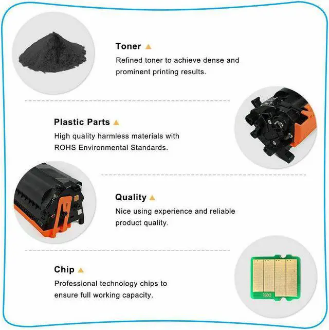 Alt view image 7 of 7 - 2PK CRG051H 051H Toner Cartridge 051 CRG-051H for ImageCLASS MF260 MF264dw