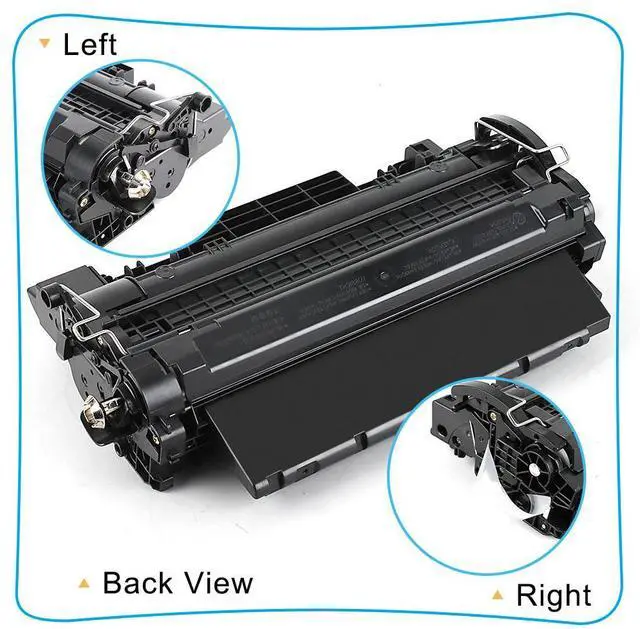 Alt view image 7 of 7 - 2PK 55A Toner Cartridge for HP CE255A LaserJet Enterprise MFP M525dn M525f M525c