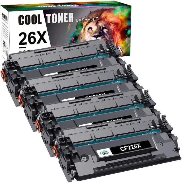 Main image of 4 PK CF226X Compatible With HP 26X 226X Toner Laserjet M426 M402 M426fdw M426fdn - OEM