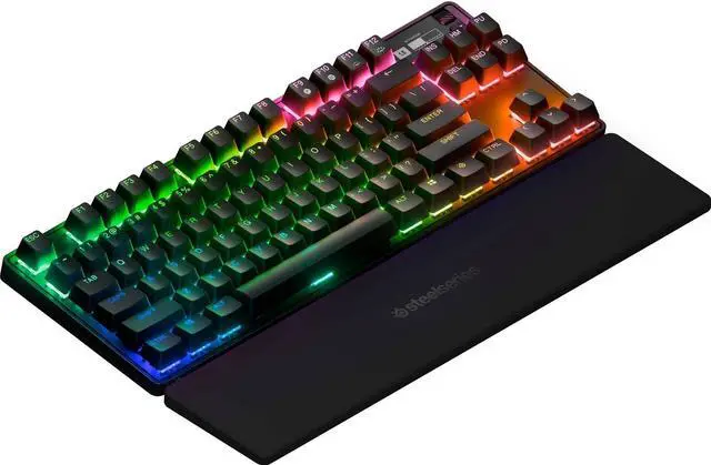Alt view image 2 of 6 - SteelSeries - Apex Pro 2023 TKL Wireless Mechanical OmniPoint 2.0 Adjustable ...