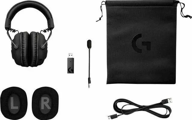 Alt view image 5 of 6 - Logitech - G PRO X Wireless DTS Headphone:X 2.0 Over-the-Ear Gaming Headset f...