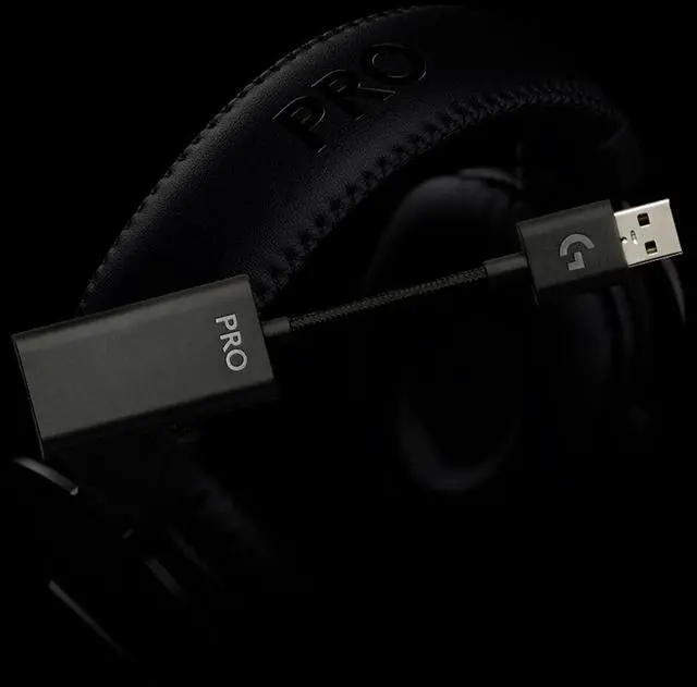 Alt view image 6 of 6 - Logitech - G PRO X Wired 7.1 Surround Sound Over-the-Ear Gaming Headset for W...