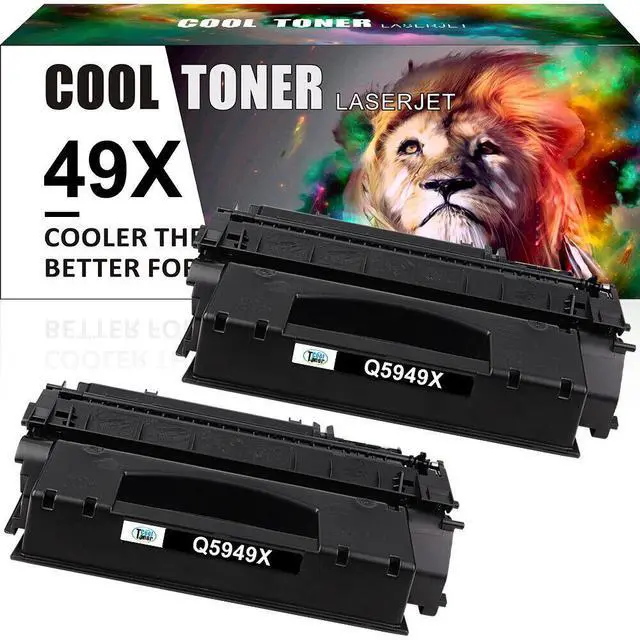 Main image of 2PK Hi-Yield Q5949X 49X Toner Cartridge For HP LaserJet 1320T 1320TN 3390 3392
